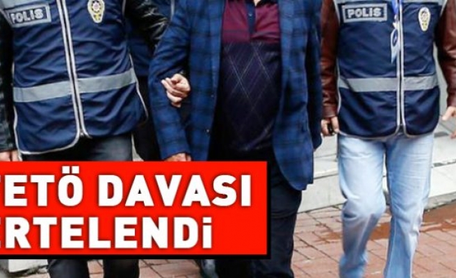 Zonguldak'taki FETÖ davası Ertelendi
