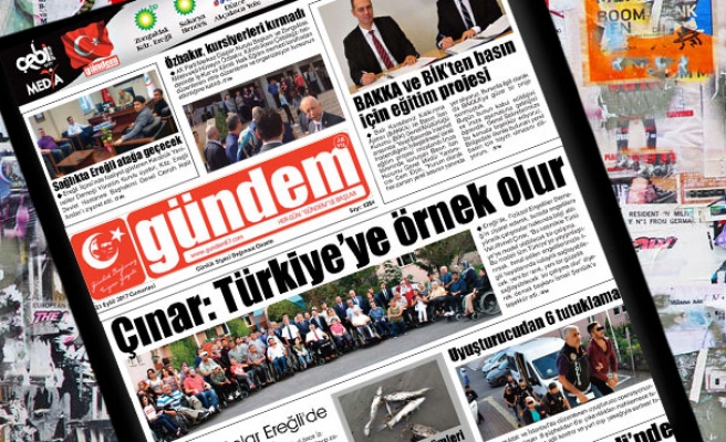 23 Eylül 2017 Gündem Gazetesi