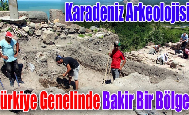 Karadeniz arkeolojisi, Türkiye genelinde bakir bir bölge"