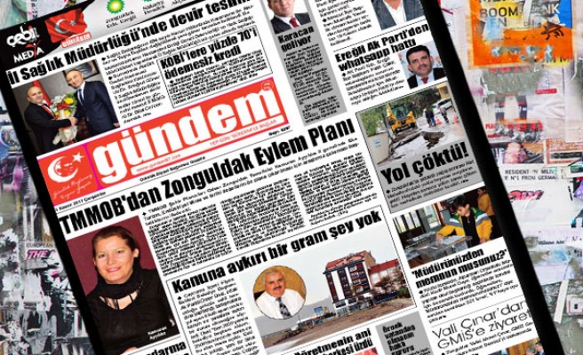 01 Kasım 2017 Gündem Gazetesi