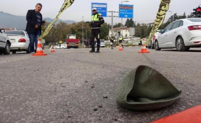 Karabük'te Kazada tırın çarptığı kişi öldü