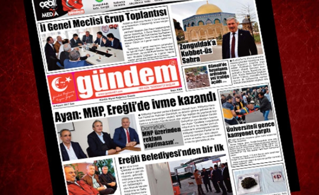 14 Kasım 2017 Gündem Gazetesi