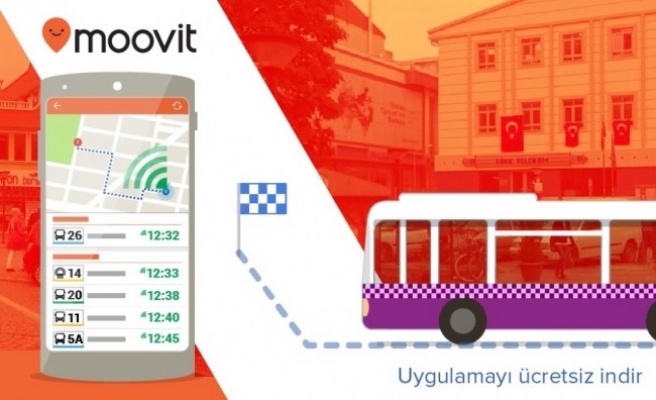 Akıllı ulaşım sistemi uygulaması 'Moovit'