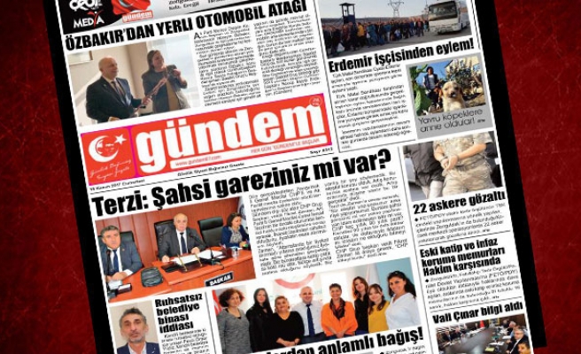 18 Kasım 2017 Gündem Gazetesi