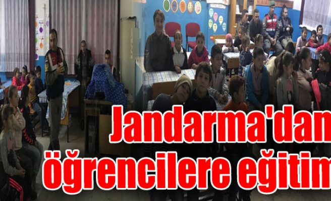 Jandarma'dan öğrencilere eğitim