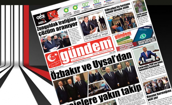 30 Kasım 2017 Gündem Gazetesi