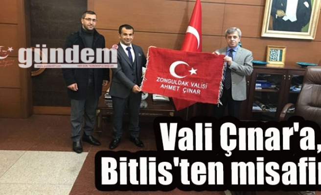 Vali Çınar'a, Bitlis'ten misafir