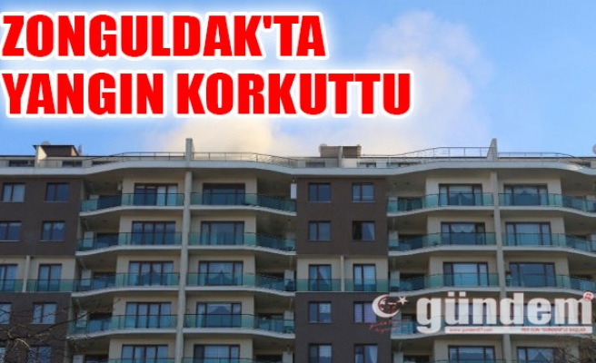 Zonguldak'ta Yangın korkuttu