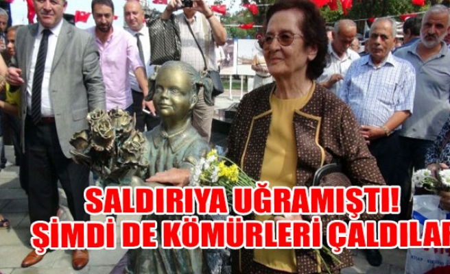 Saldırıya Uğramıştı! Şimdi de Kömürleri Çaldılar