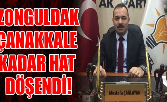 Zonguldak-Çanakkale Kadar Hat Döşendi!