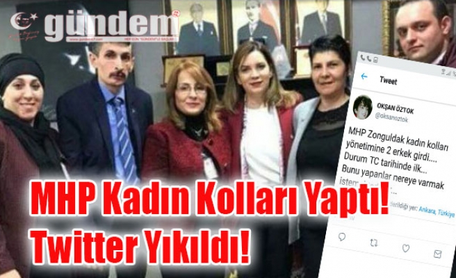 MHP Kadın Kolları Yaptı! Twitter Yıkıldı!