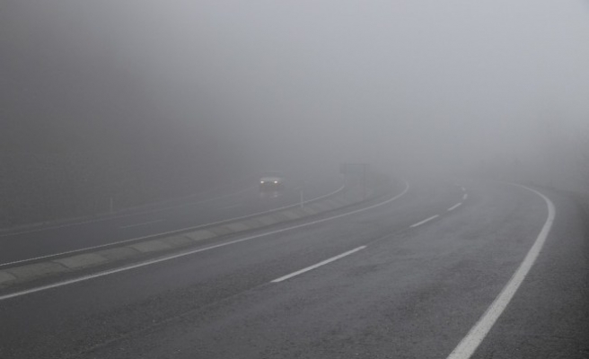 Zonguldak'ta Görüş mesafesi 5 metreye kadar düştü