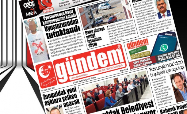 30 Ocak 2018 Gündem Gazetesi