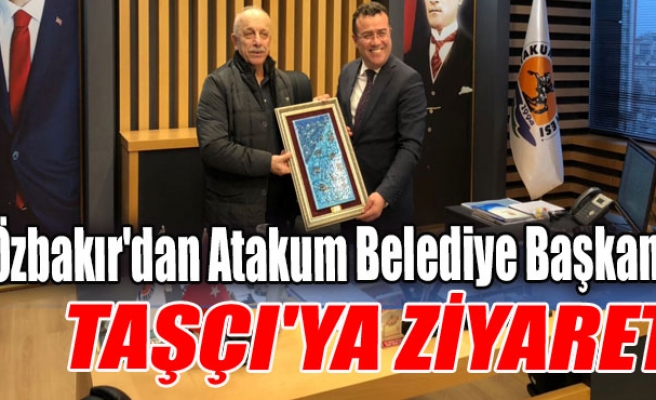 Özbakır'dan Atakum Belediye Başkanı Taşçı'ya ziyaret
