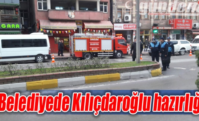 Belediyede Kılıçdaroğlu hazırlığı