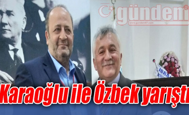 Karaoğlu ile Özbek yarıştı