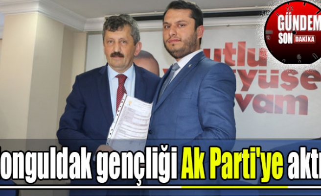 Zonguldak gençliği Ak Parti'ye aktı!