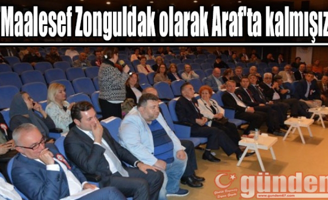 Alagöz: "Maalesef Zonguldak olarak Araf'ta kalmışız"