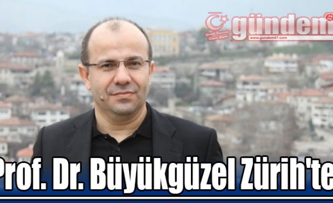 Prof. Dr. Büyükgüzel Zürih'te