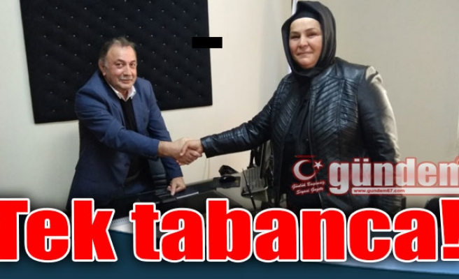 Tek tabanca!