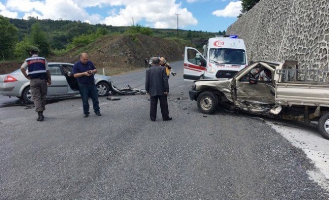 Ereğli'de kaza: 4 yaralı