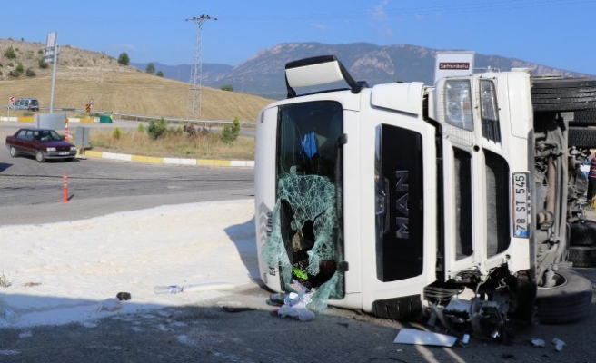Safranbolu'da Trafik Kazası: 1 Yaralı