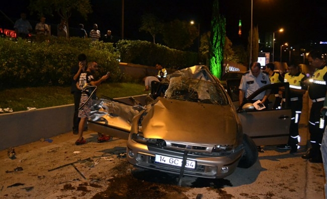 Karabük istikametinde trafik kazası: 5 yaralı