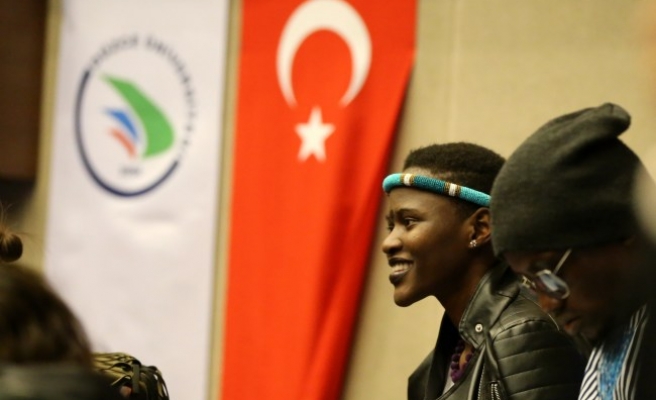 Türkiye'de eğitim gören yabancı öğrenciler Düzce'de buluştu