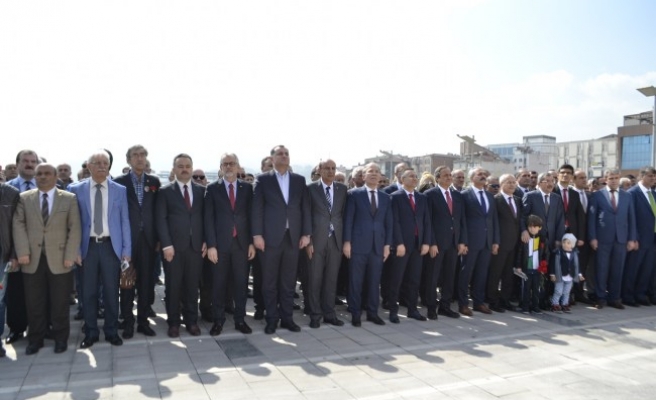 Karabük'te Atatürk Anıtı açılışı