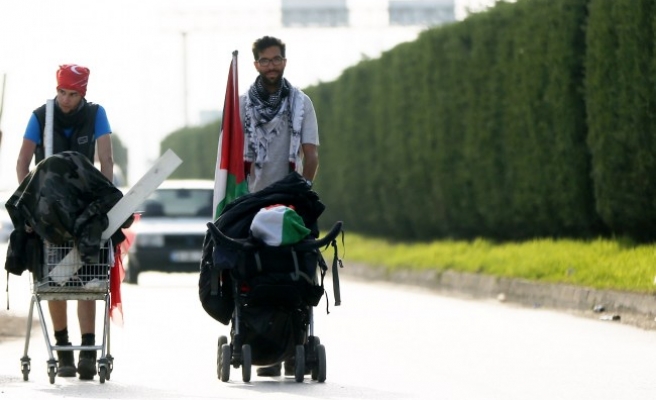 Filistin için İsveç'ten yola çıkan Ladraa, Düzce'de