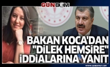 Bakan Koca'dan Dilek hemşire paylaşımı: Durumu ciddi ama kalbi hayatla bağını koruyor