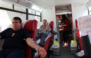 Gülüç belediyesinden kan bağışı kampanyası...