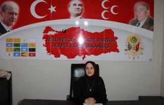 MHP Alaplı kadın kolları teşkilatı seçim startını...