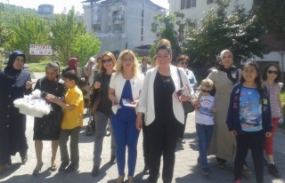 Gülüç MHP kadın kolları Anneleri unutmadı