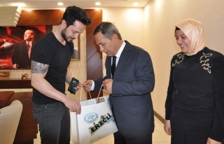 Murat Boz, Başkan Uysalı ziyaret etti