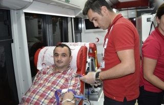 Alaplıda kan bağışı kampanyası