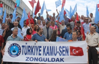 Türkiye Kamu-Sen´den Çin´e protesto
