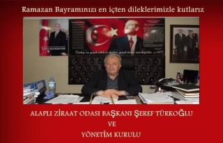 Alaplı Ziraat Odası Başkanı Şeref Türkoğlu