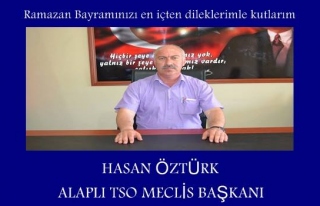 Alaplı TSO Meclis Başkanı Hasan Öztürk