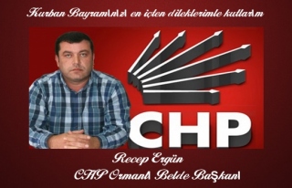 CHP Ormanlı Belde Başkanı Recep Ergün