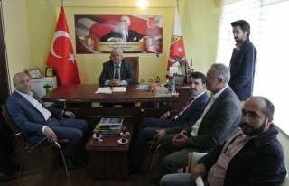 AK Partili Kaymak´tan Gazeteciler ziyaret