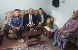 Vali Kaban,Gazi Askeri evinde  ziyaret etti