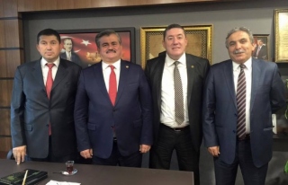 CHPli Başkandan, AK Partili Vekile ziyaret