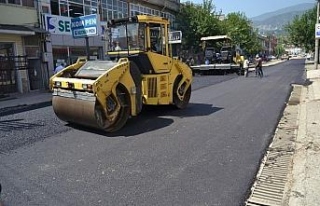 Karabük'te Sıcak asfalt çalışmaları başladı