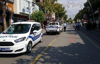 İstanbul Caddesinde motosiklet uygulaması