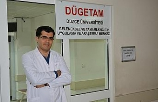 Düzce Üniversitesi geleneksel ve tamamlayıcı tıp...