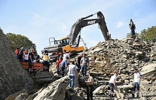 Hastane inşaatında göçük: 1 işçi öldü