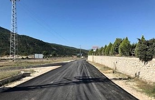 Yazıköy yolunda asfalt çalışmaları başladı