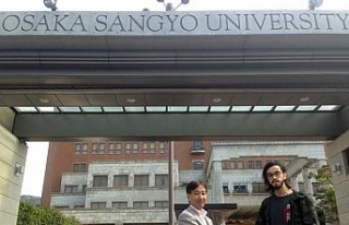 Düzce Üniversitesi öğrencisi Japonya’ya gitti
