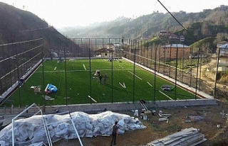 Mumcuoğlu’na futbol sahası yapılacak